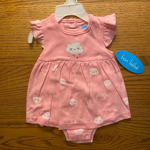 Bon Bebe flutter sleeve one piece - Picture 1 of 1